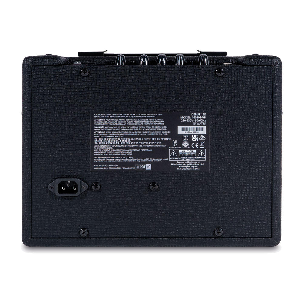 Blackstar Debut 15E 2x3" Electric Guitar Practice Amplifier - Black