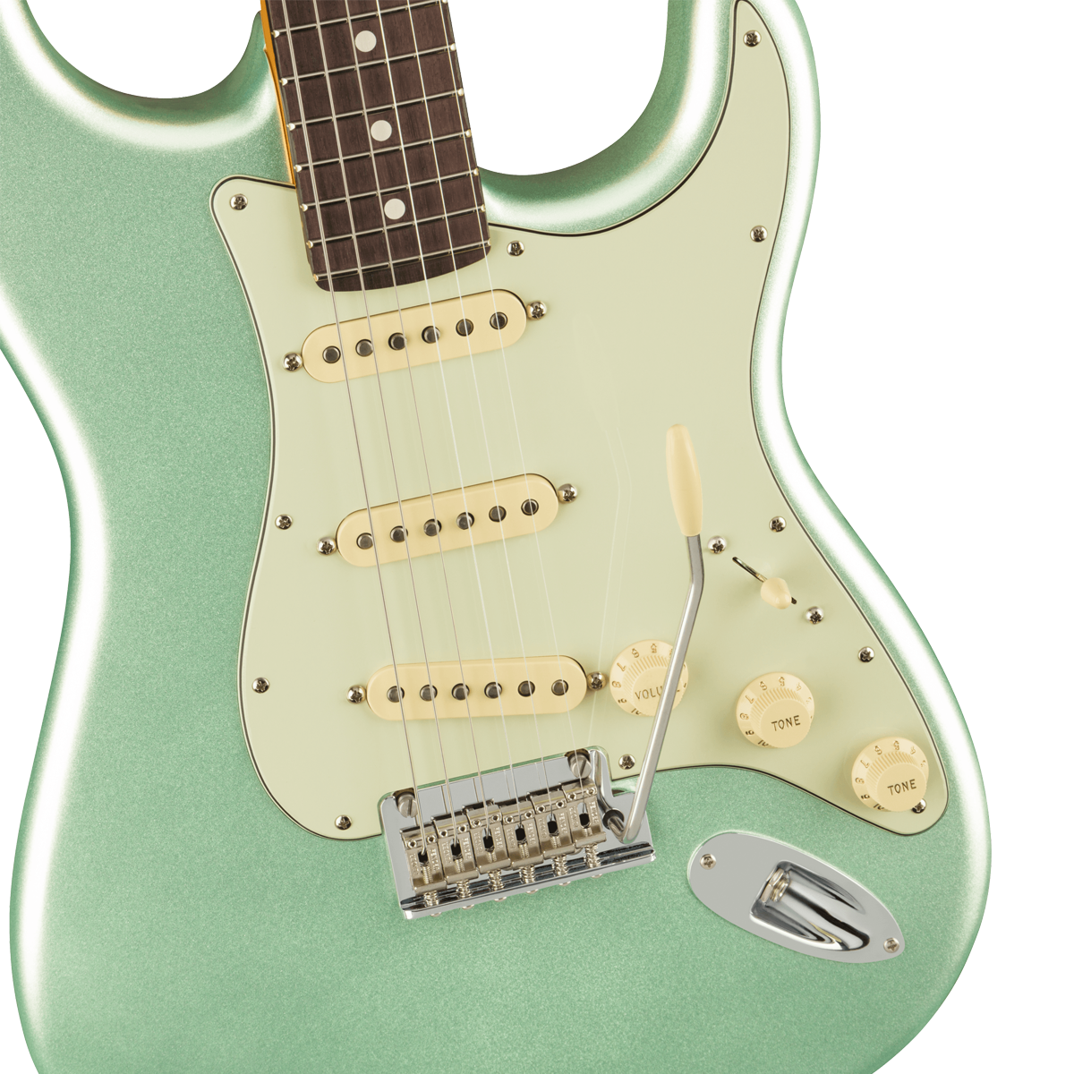Fender American Professional II Stratocaster - Rosewood Fingerboard - Mystic Surf Green