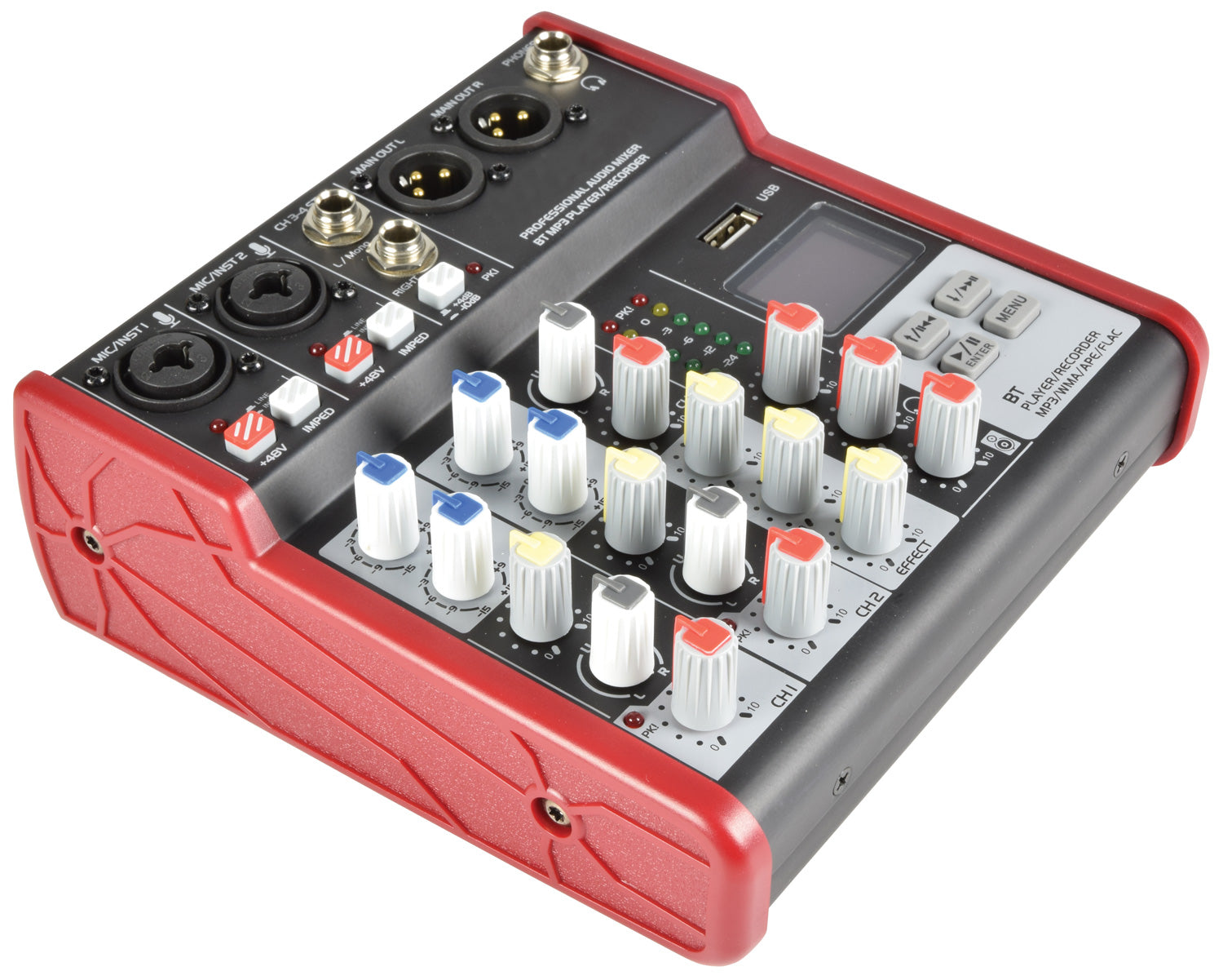 Citronic CSM-4 Audio Mixer with USB & Bluetooth