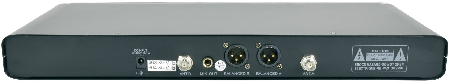 Chord NU20 Dual UHF Handheld Microphone System