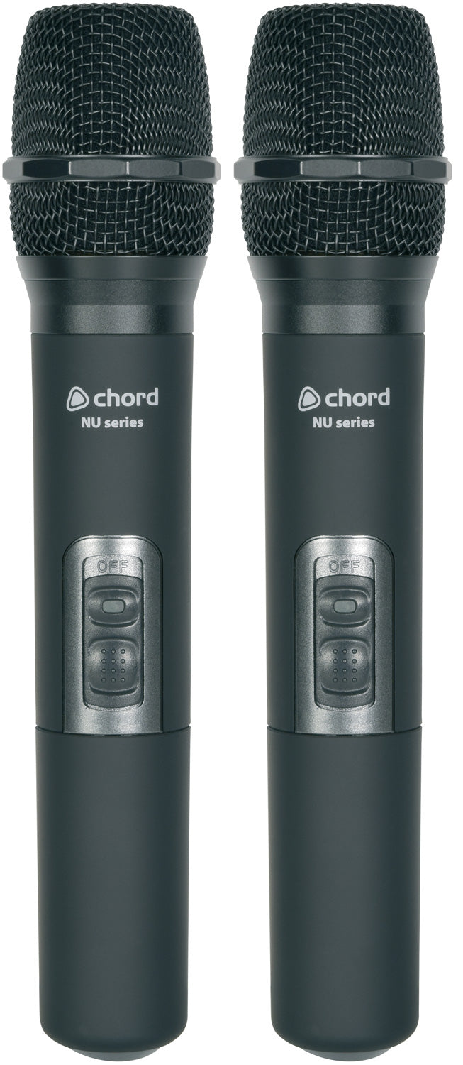 Chord NU20 Dual UHF Handheld Microphone System
