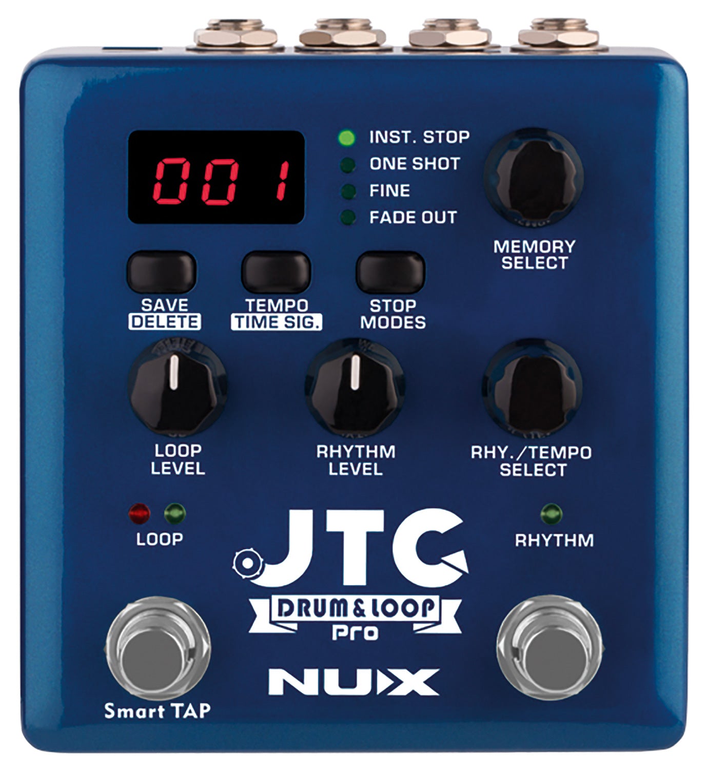 NU-X JTC Drum+Loop PRO Dual Pedal