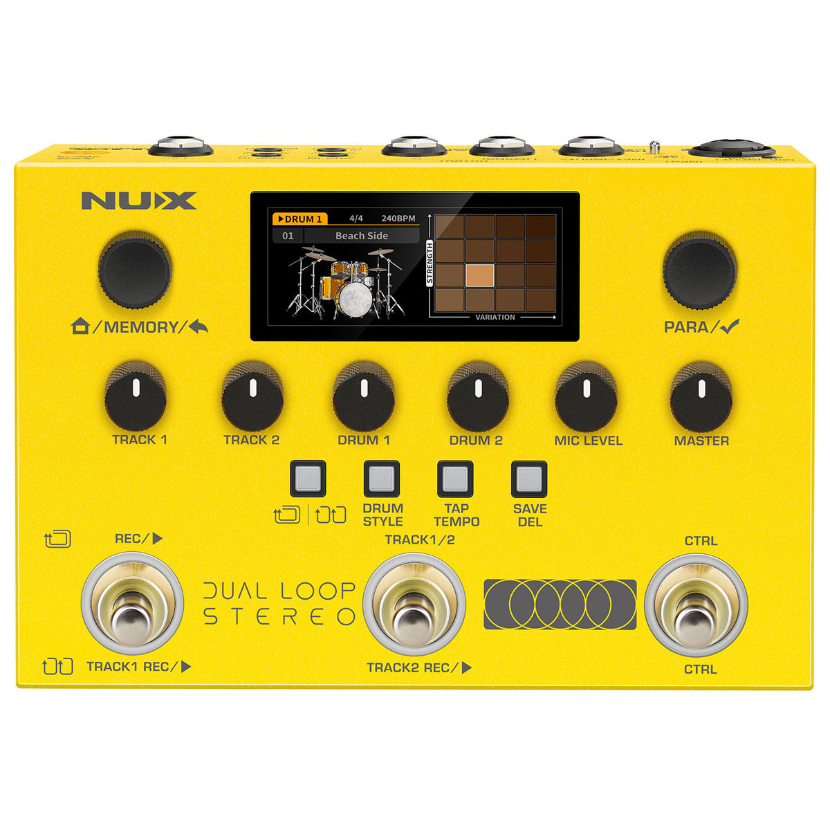 NU-X Dual Loop Stereo Looper Pedal