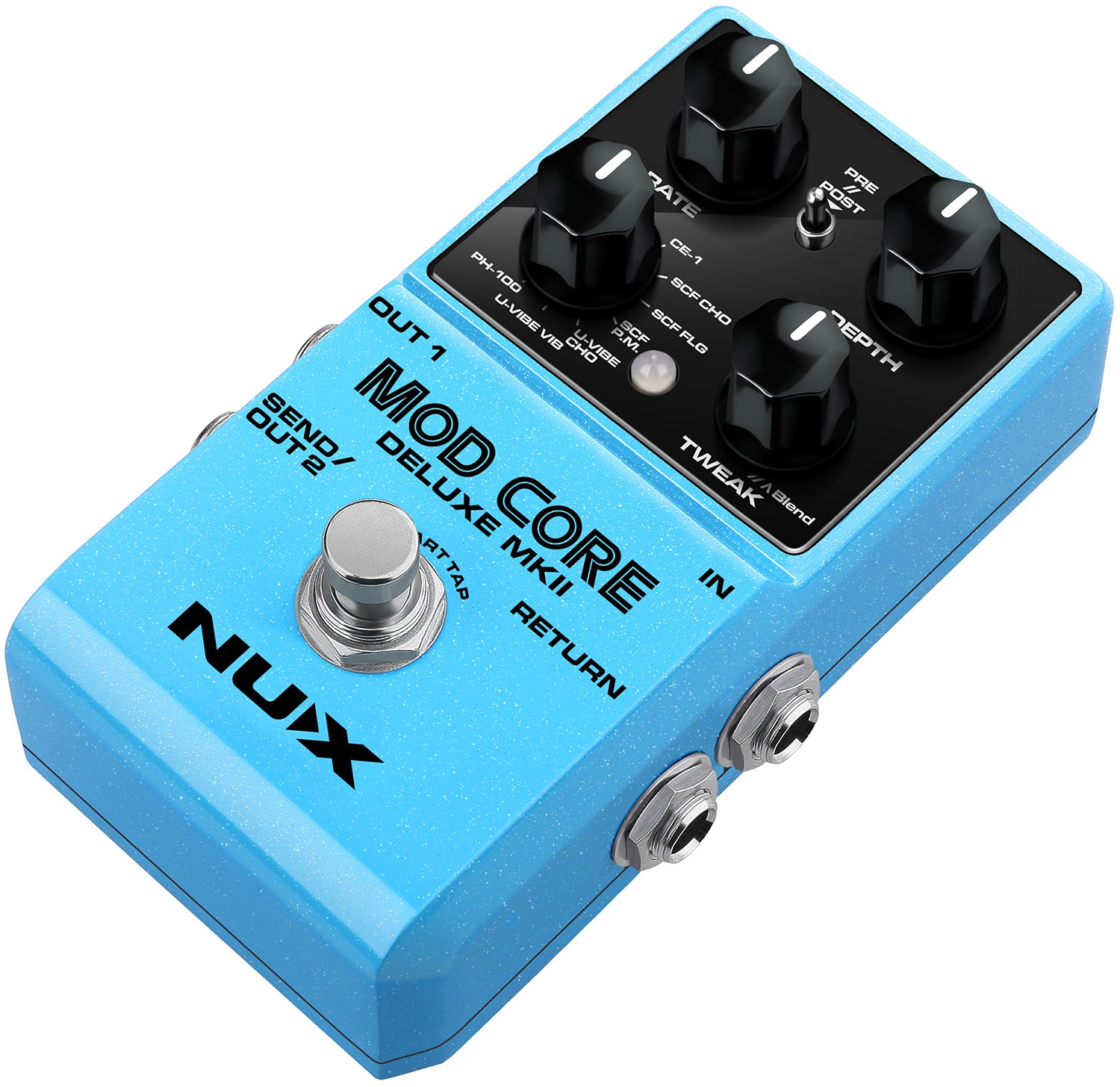 NU-X Mod Core Deluxe MKII Multi Modulation Pedal - Chorus / Univibe and more!