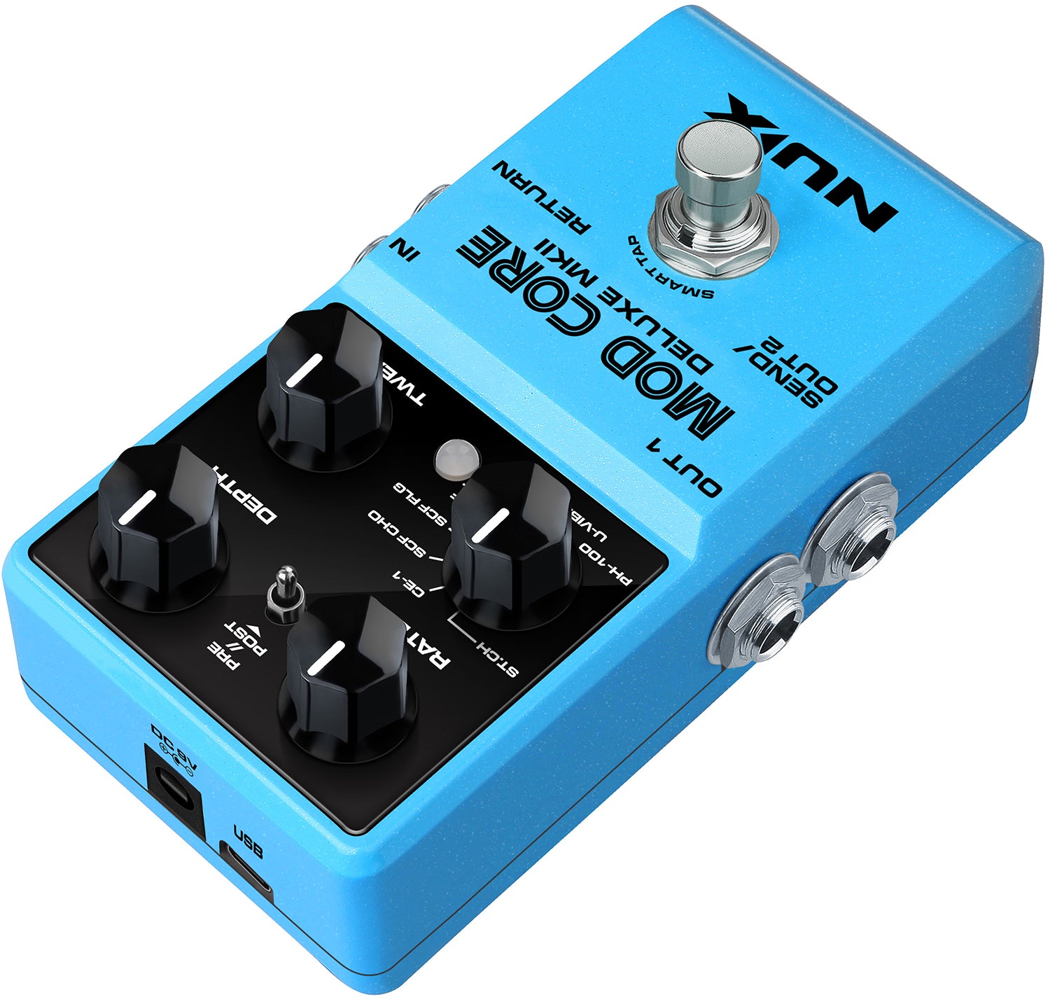 NU-X Mod Core Deluxe MKII Multi Modulation Pedal - Chorus / Univibe and more!