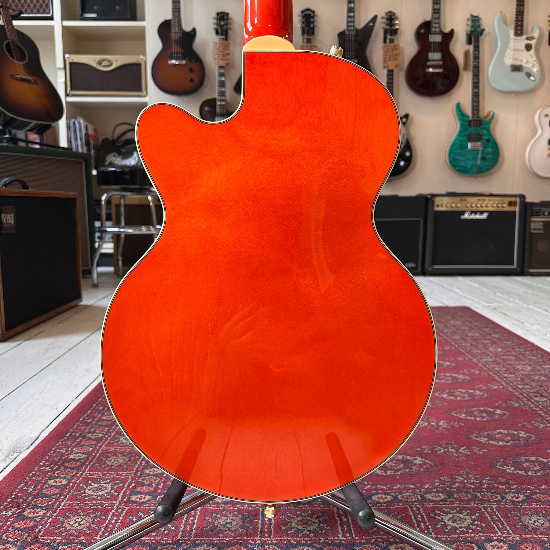 2021 Gretsch G5655TG Electromatic Centre Block JR - Orange Stain - Hard Case - Preowned