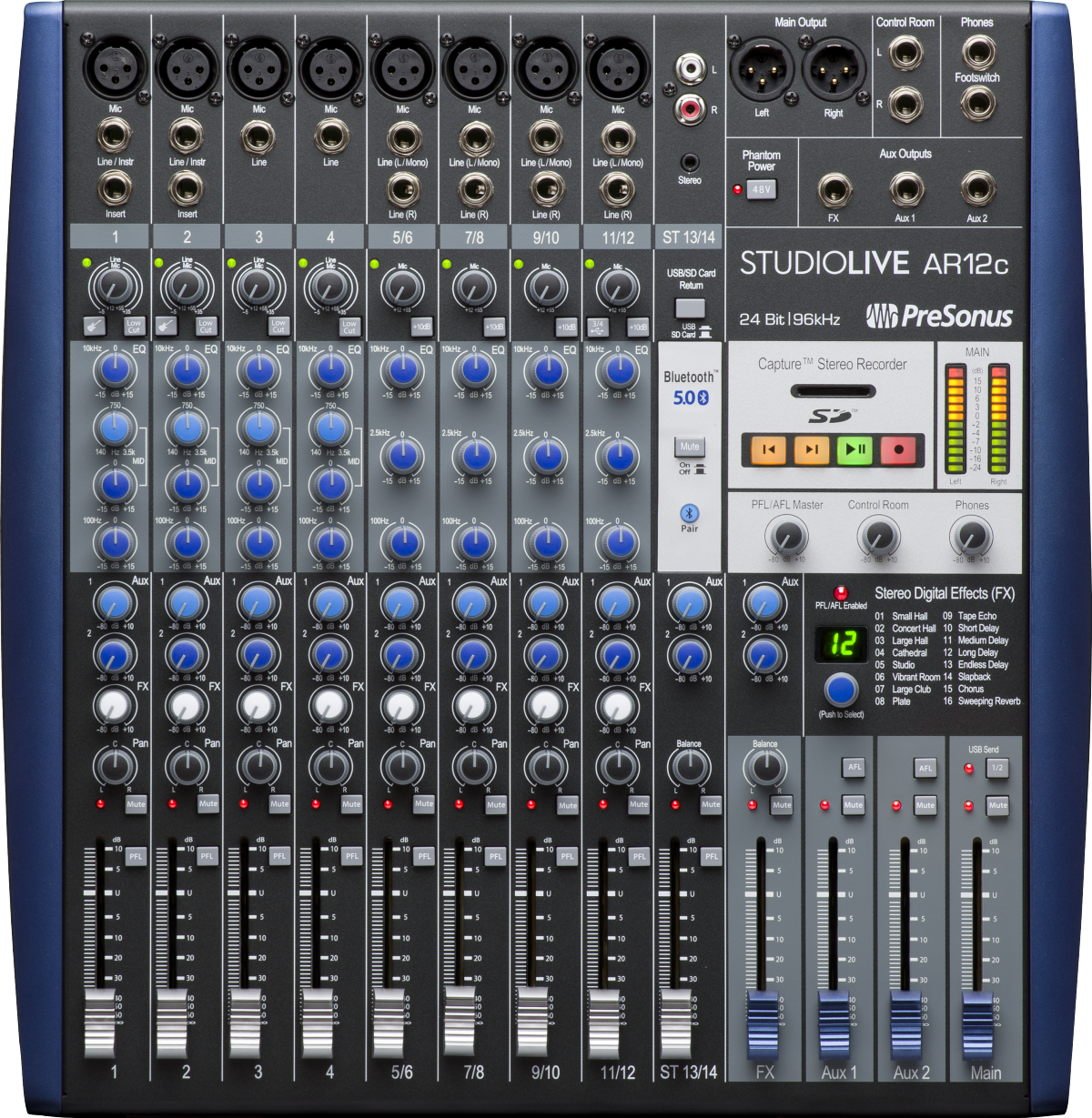 Presonus StudioLive AR12C Mixer / Analogue Mixing Console