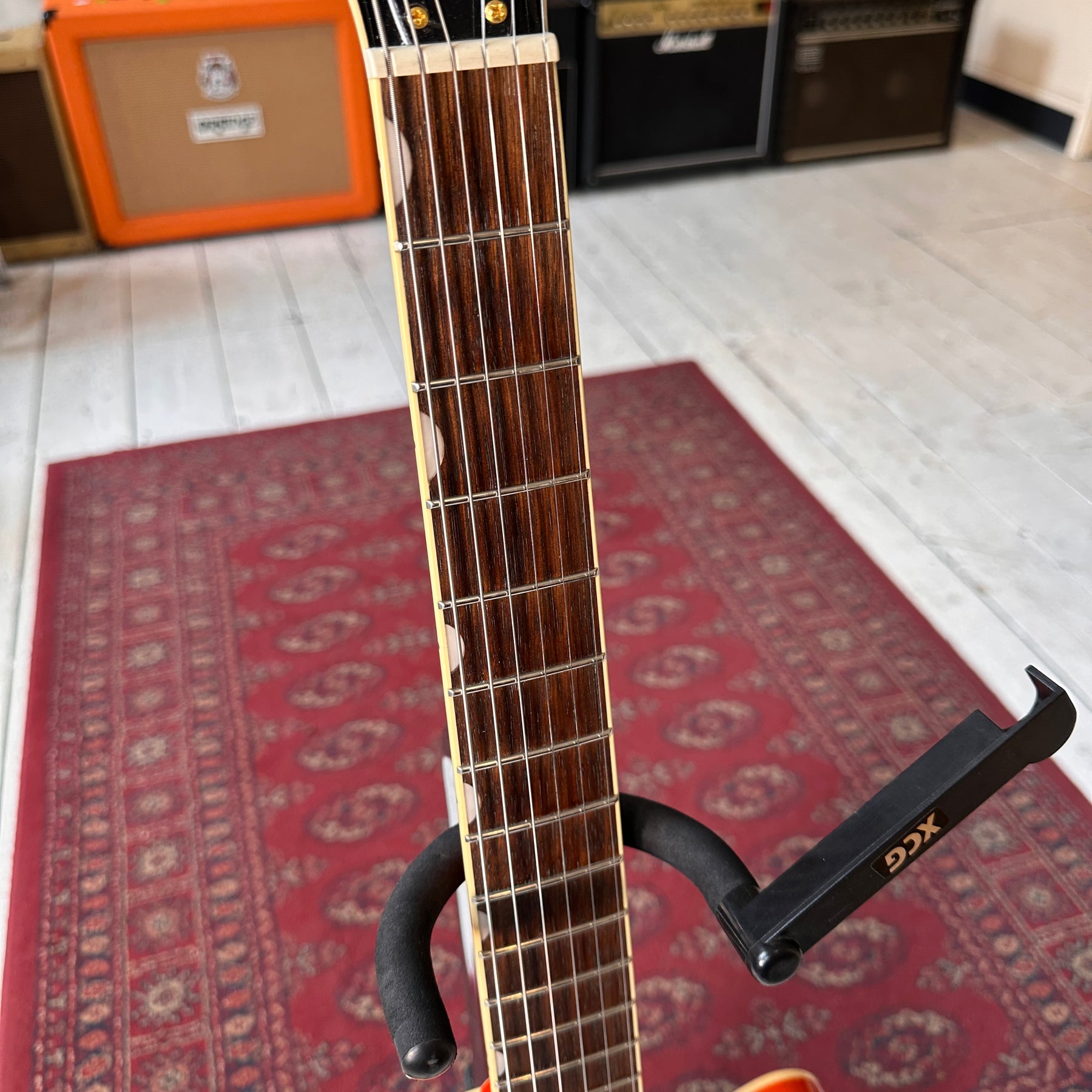 2021 Gretsch G5655TG Electromatic Centre Block JR - Orange Stain - Hard Case - Preowned