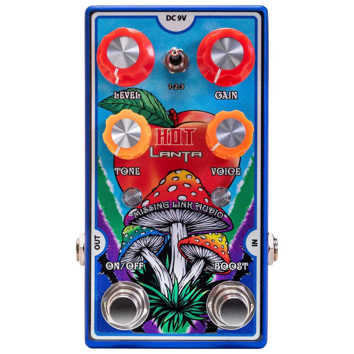 Missing Link Audio Hotlanta Overdrive Effects Pedal