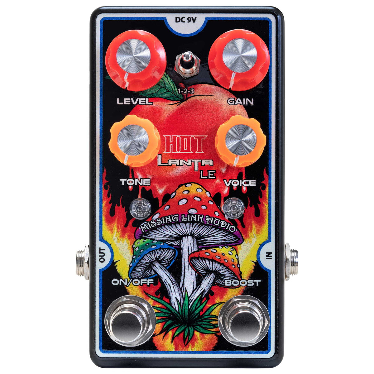 Missing Link Audio Limited Edition Hotlanta Overdrive Effects Pedal