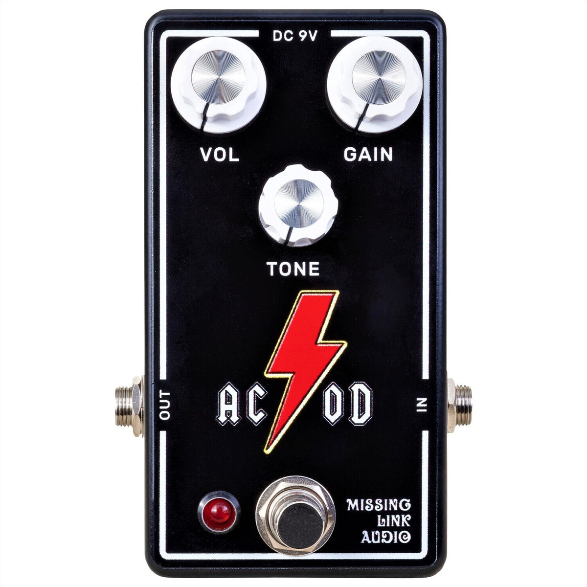 Missing Link Audio AC/OD Overdrive Effects Pedal