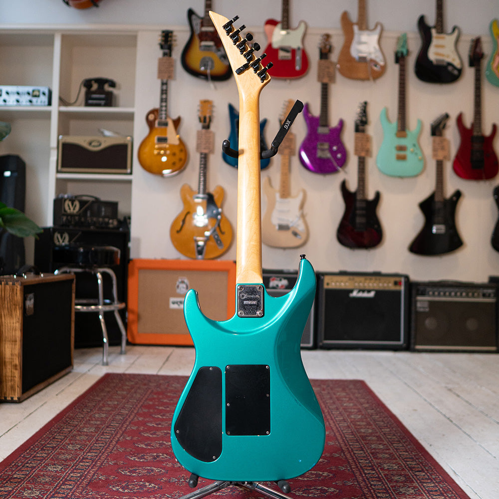 1989 Charvel MIJ 375 Deluxe HSS - Turquoise - Preowned