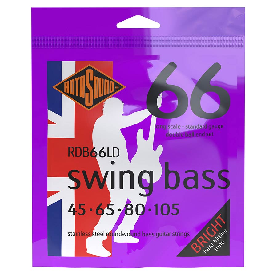 Rotosound RS885LD Black Nylon - Nederland Rotosound RS885LD Black Nylon - Nederland