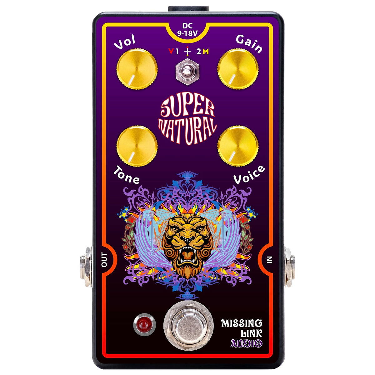 Missing Link Audio Super Natural Overdrive Pedal
