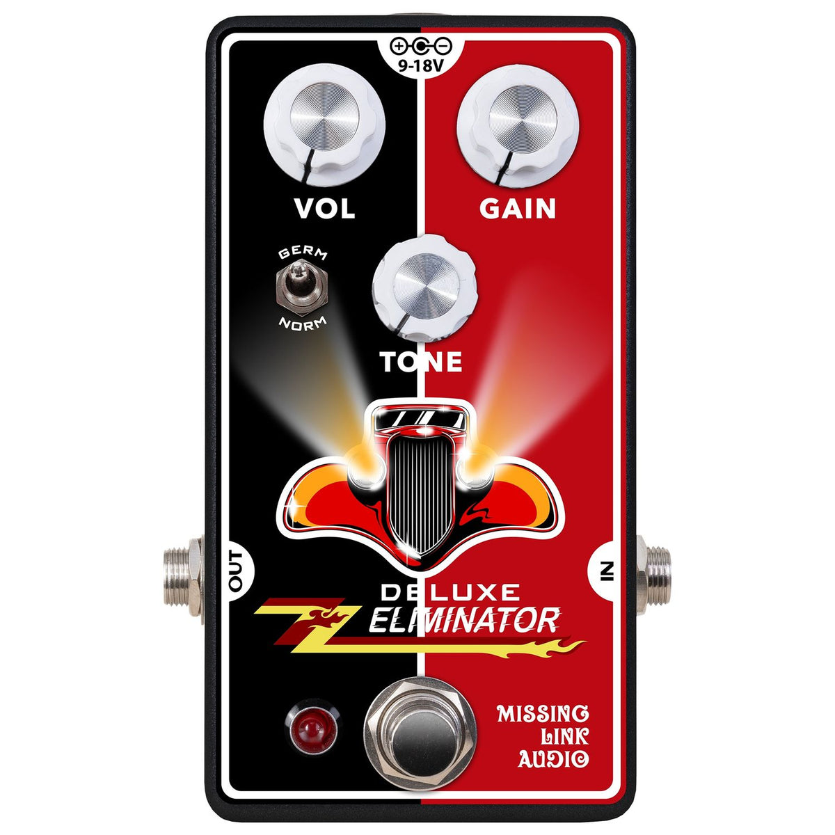 Missing Link Audio Eliminator Deluxe Overdrive Pedal