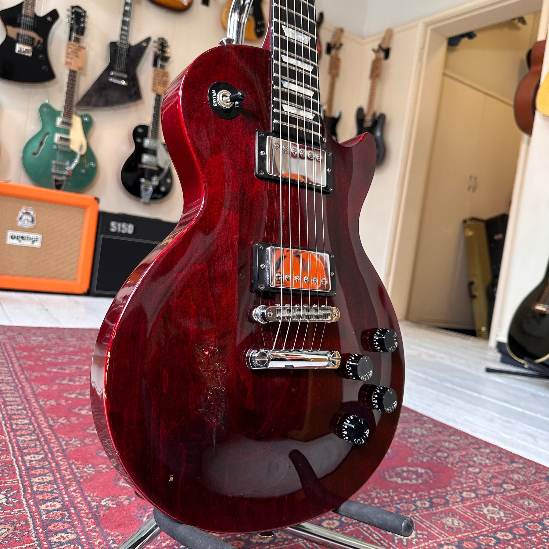1991 Gibson Les Paul Studio - Wine Red with Ebony Fingerboard - Preowned