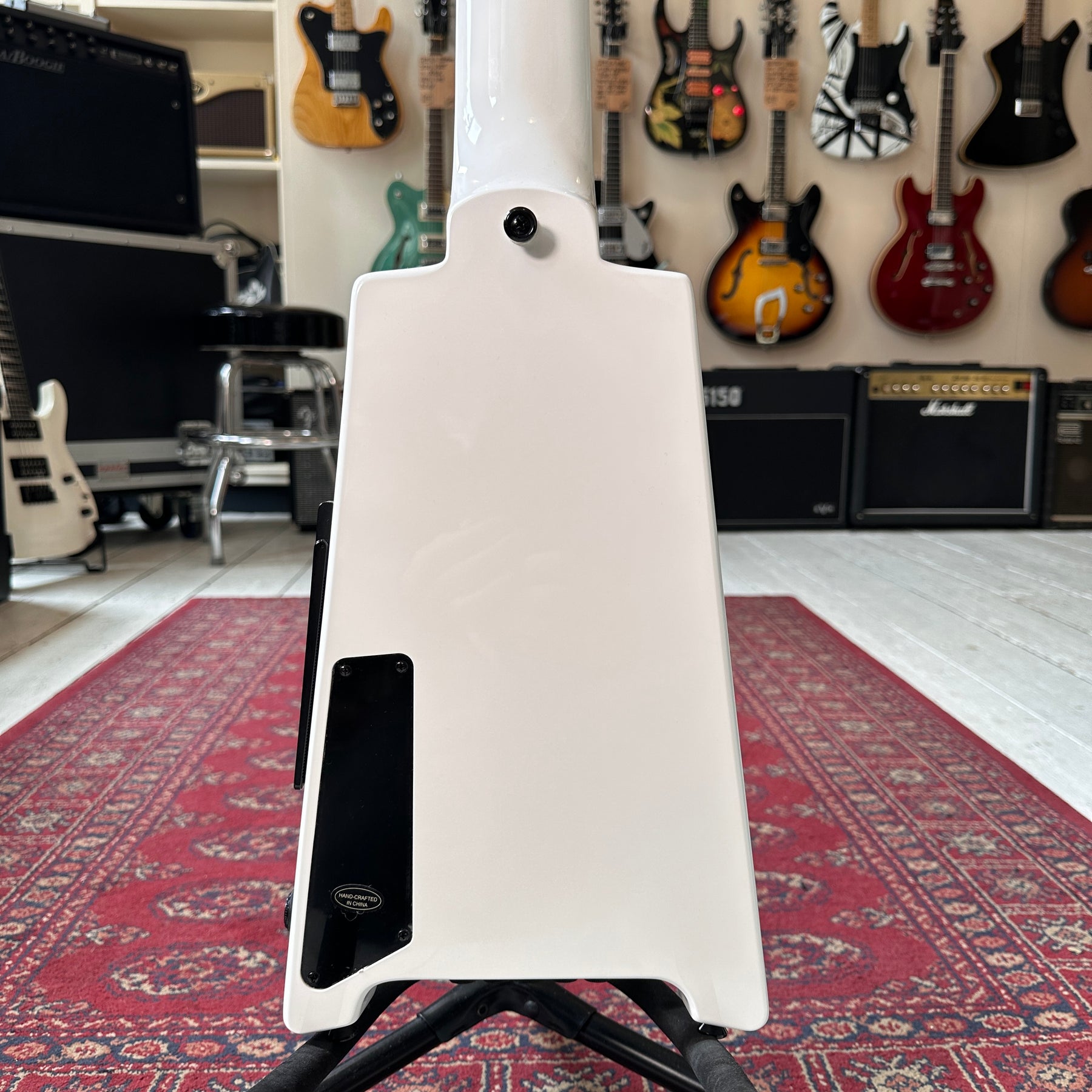 Steinberger Spirit Collection XT-25 5 String Headless Bass - Arctic White - Preowned