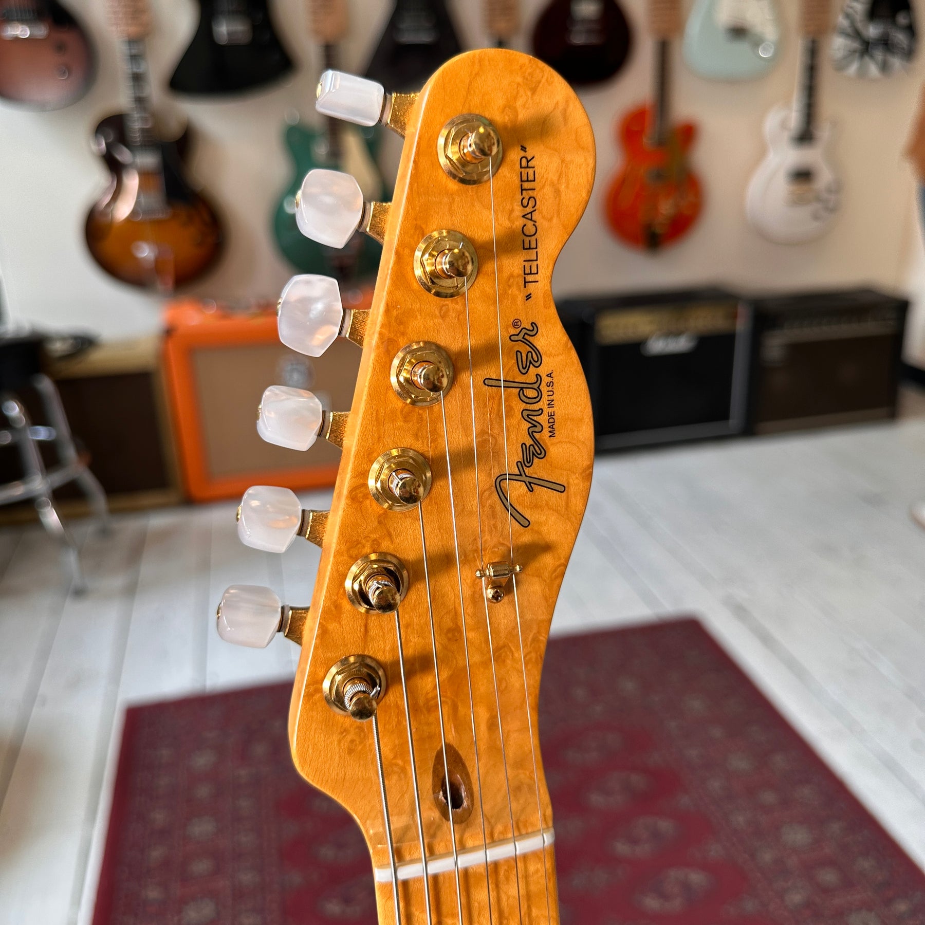 2012 Fender American Select Telecaster Violin Burst with Hard Case & Candy - Preowned