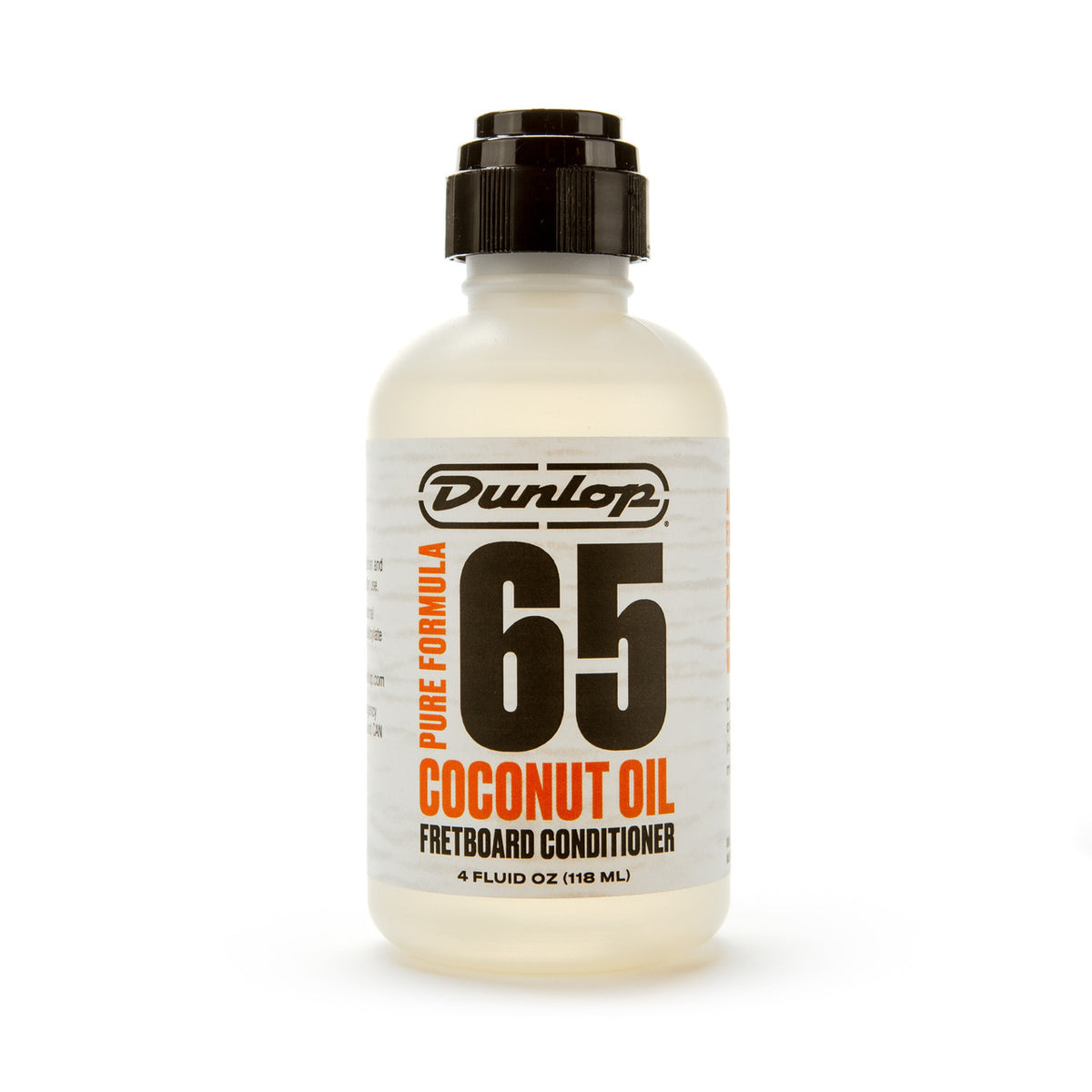 Dunlop Pure Formula 65 Coconut Oil Fingerboard Conditioner - 4oz