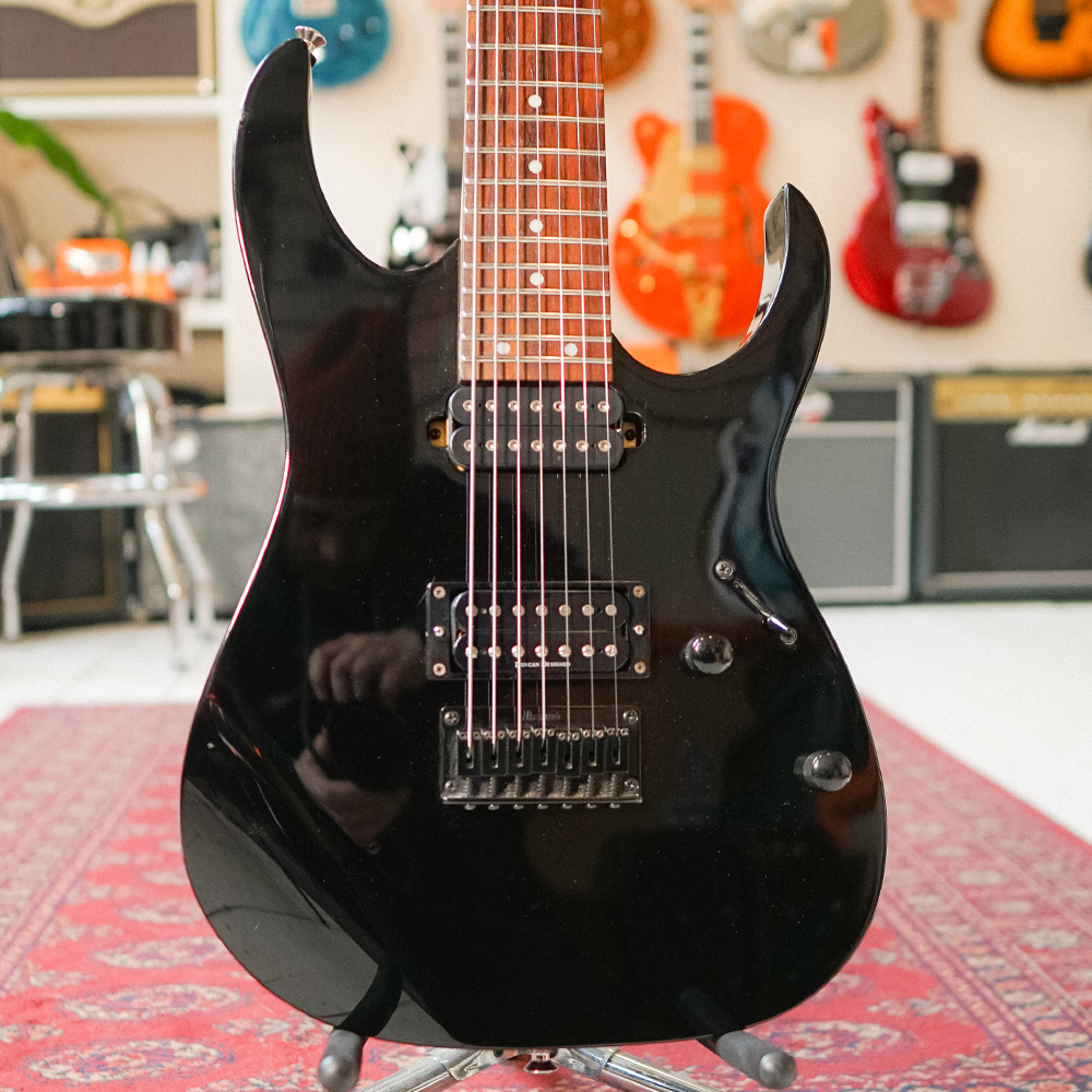 Ibanez RG7421 - 7 String Electric Guitar - Black - Preowned