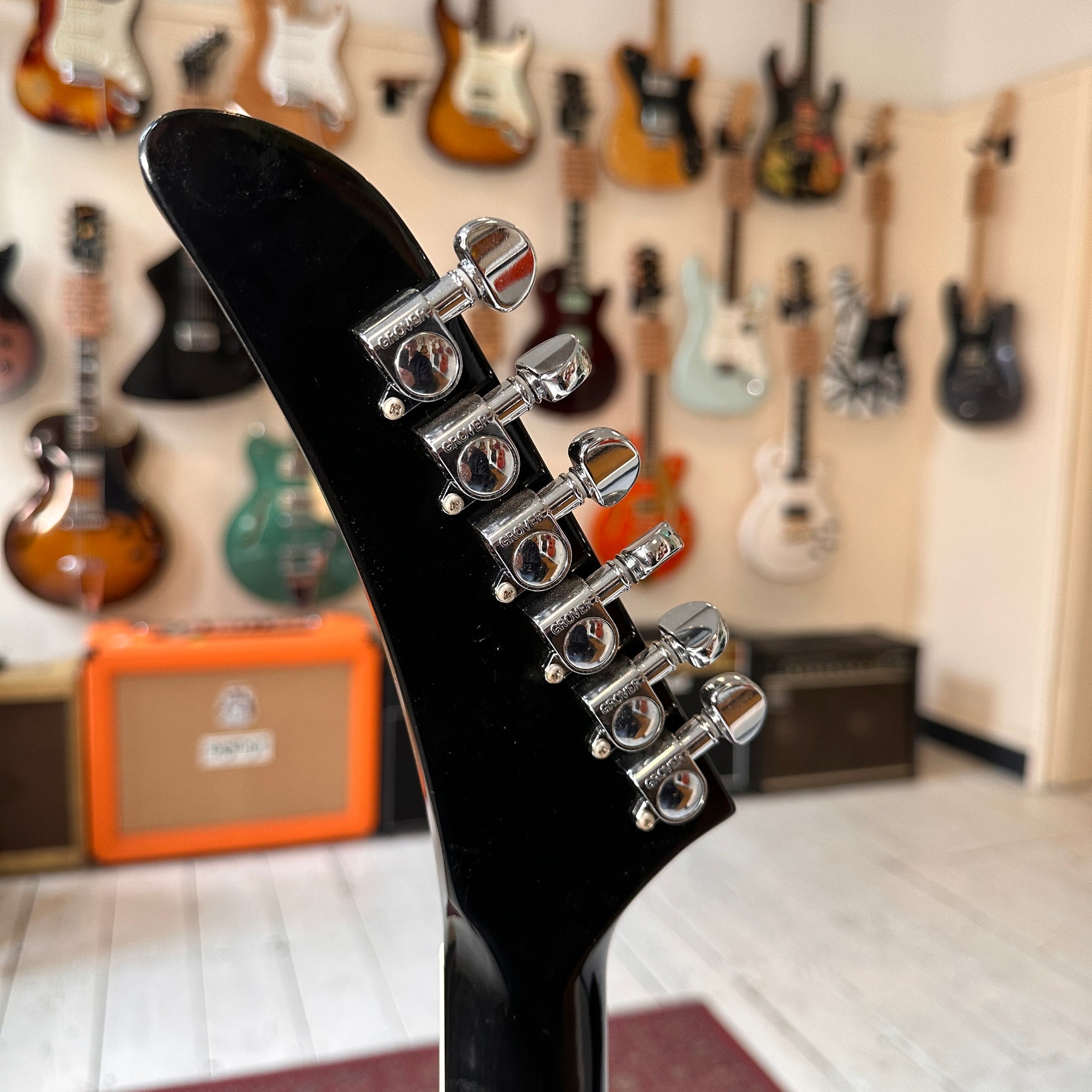 2003 Gibson Explorer Pro With Ebony Fingerboard And OHSC - Flame Maple Top Trans Black - Preowned