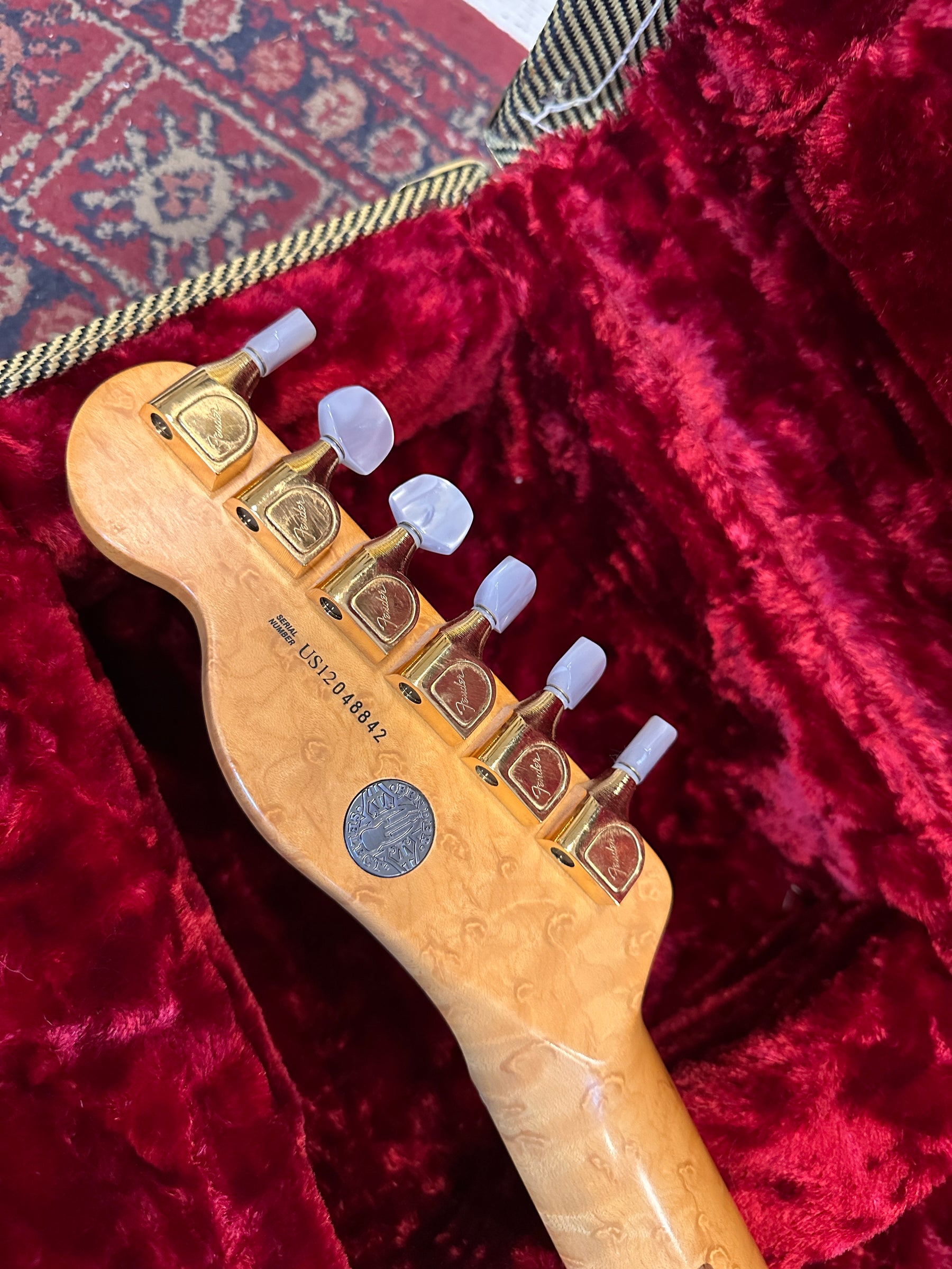 2012 Fender American Select Telecaster Violin Burst with Hard Case & Candy - Preowned
