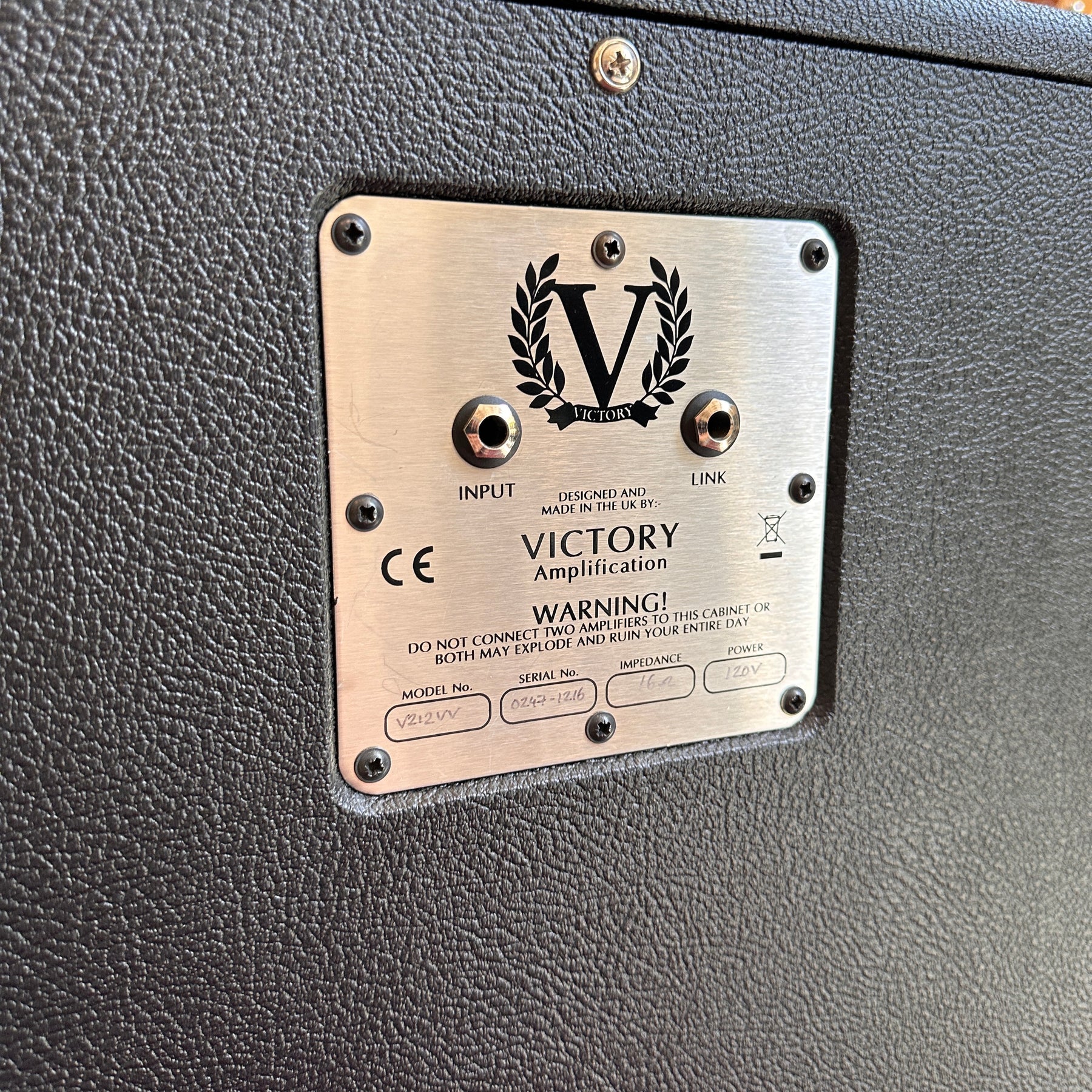 Victory V30 The Countess MKII Head + V212VV Cabinet - Preowned
