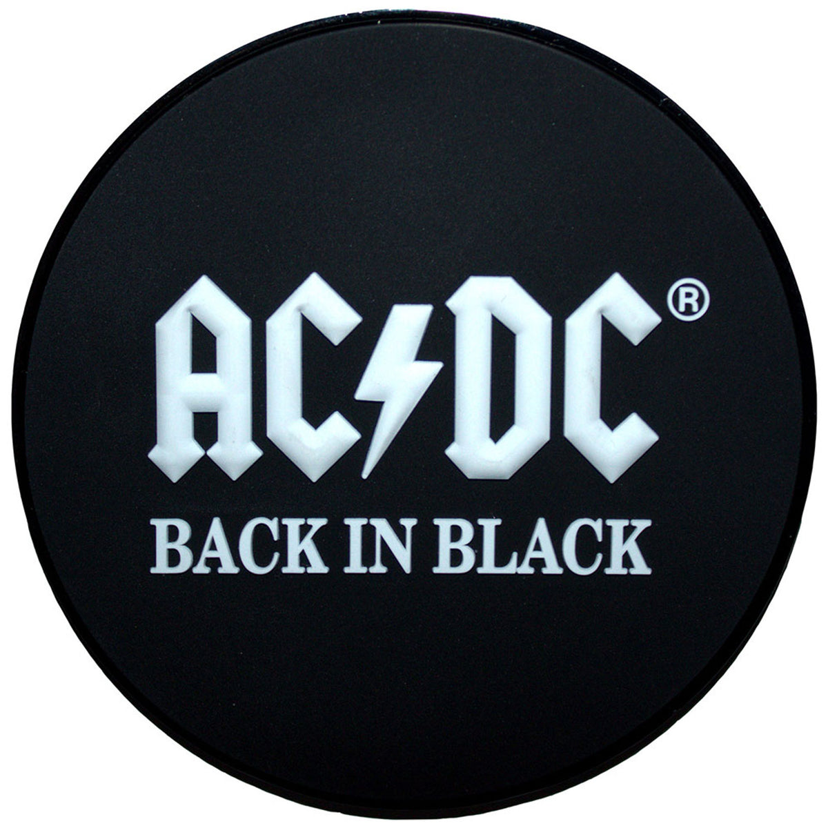 AC/DC Premium Fridge Magnet: Back In Black