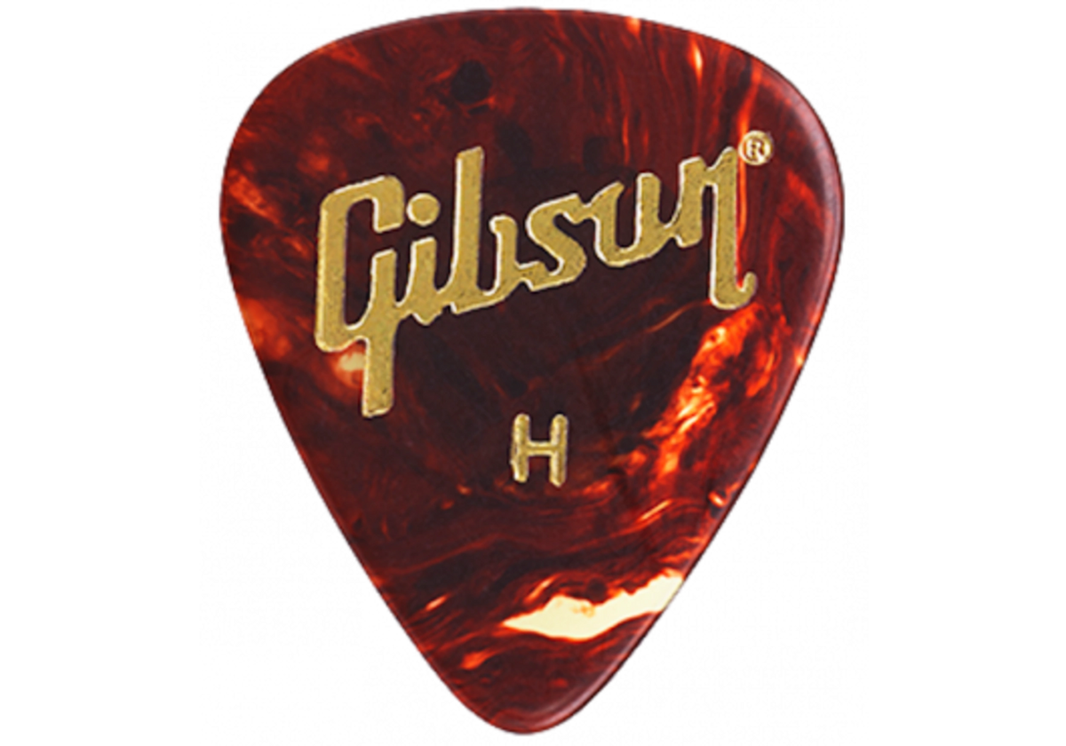 Gibson Tortoise Picks, 12 Pack, Heavy