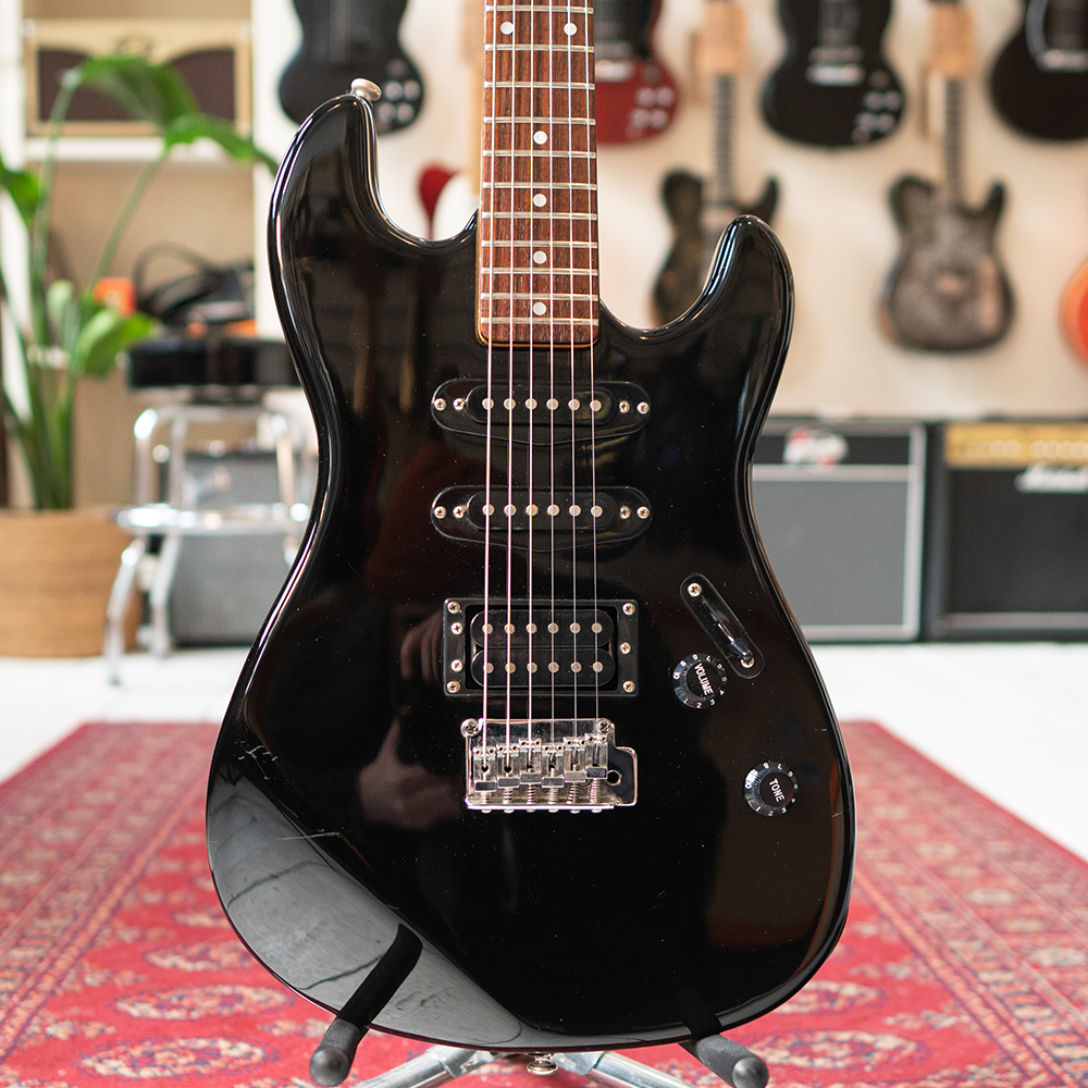 1988-1996 Squier Bullet 1 HSS MIK - Black - Preowned