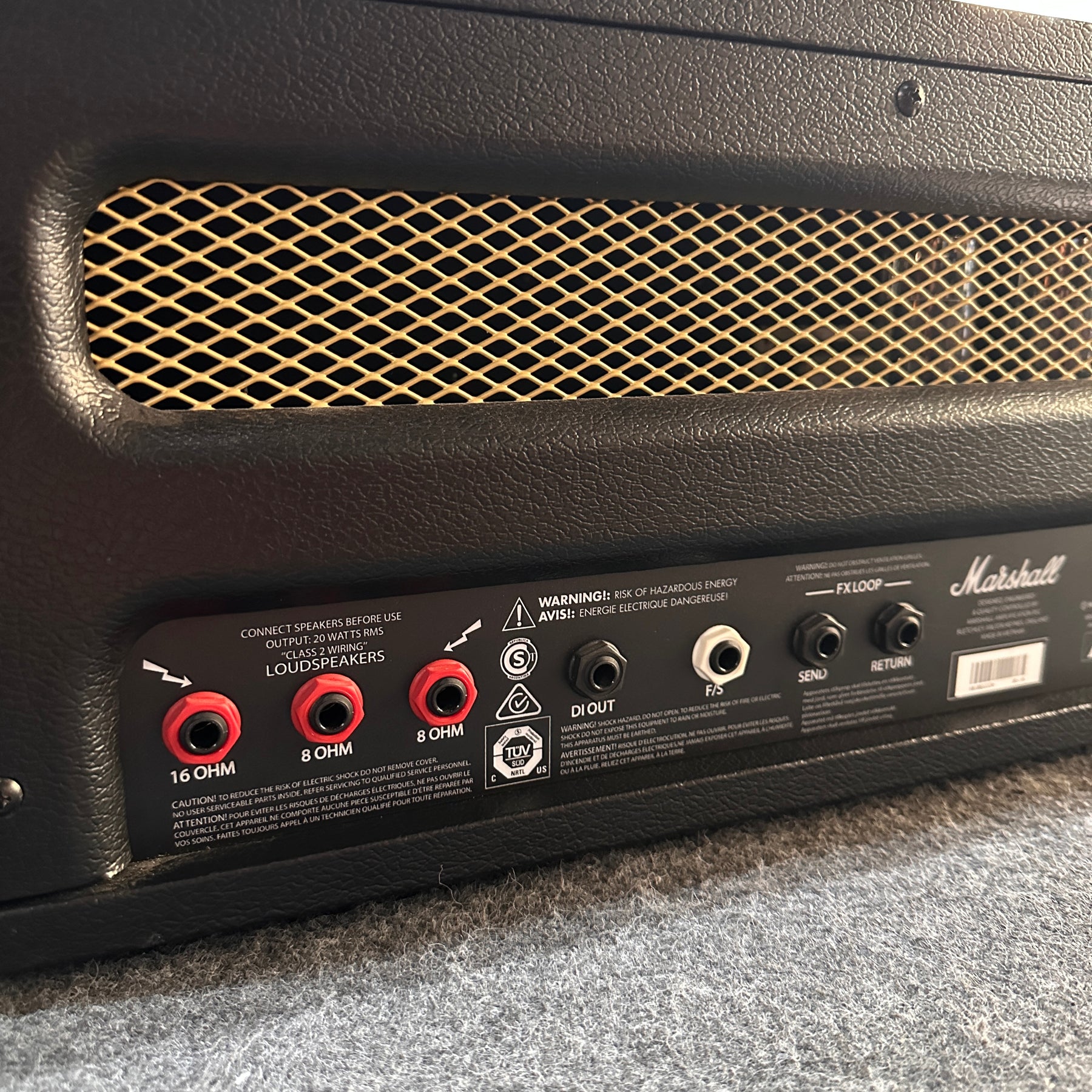 Marshall Origin ORI20H 20 Watt Valve Amplifier Head - Preowned