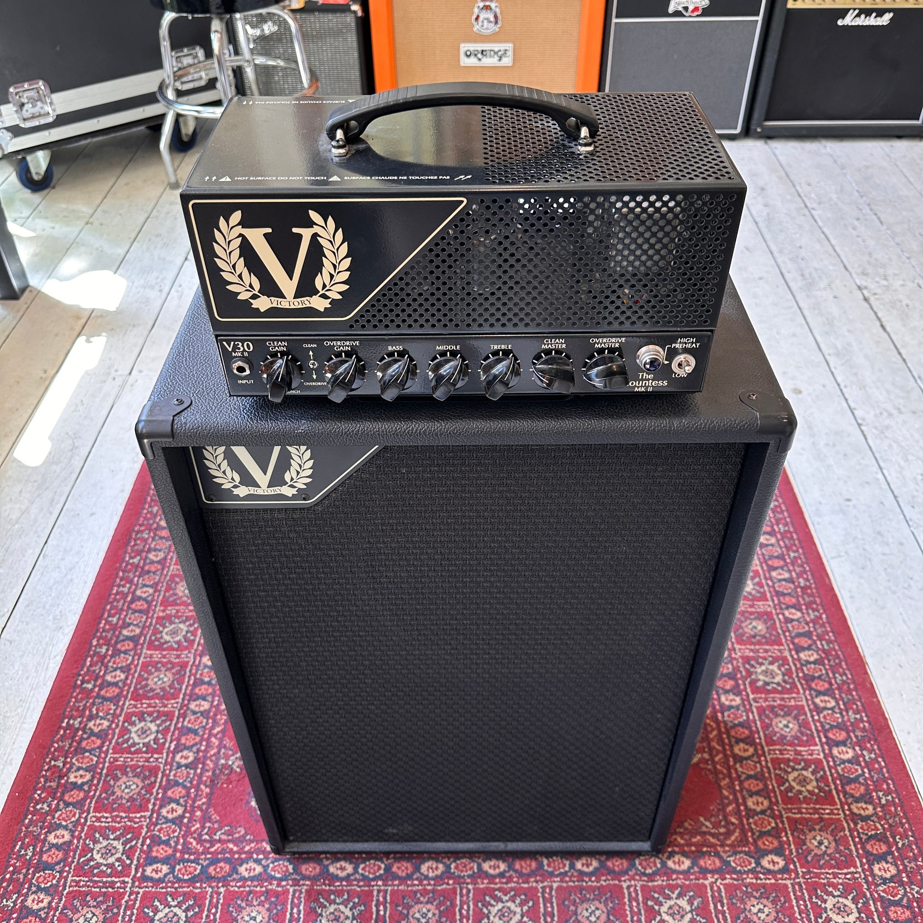 Victory V30 The Countess MKII Head + V212VV Cabinet - Preowned