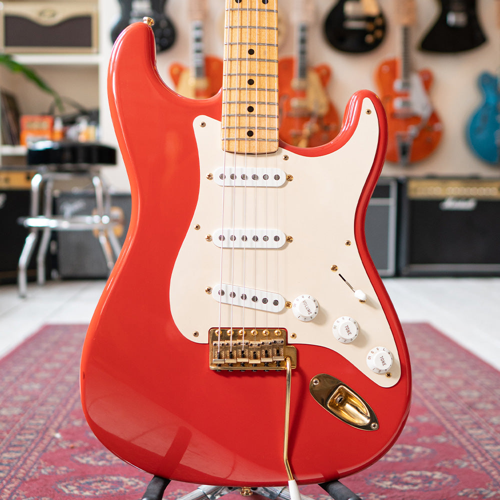 2004 Fender Custom Shop 56' Statocaster W/OHSC - Fiesta Red - Preowned