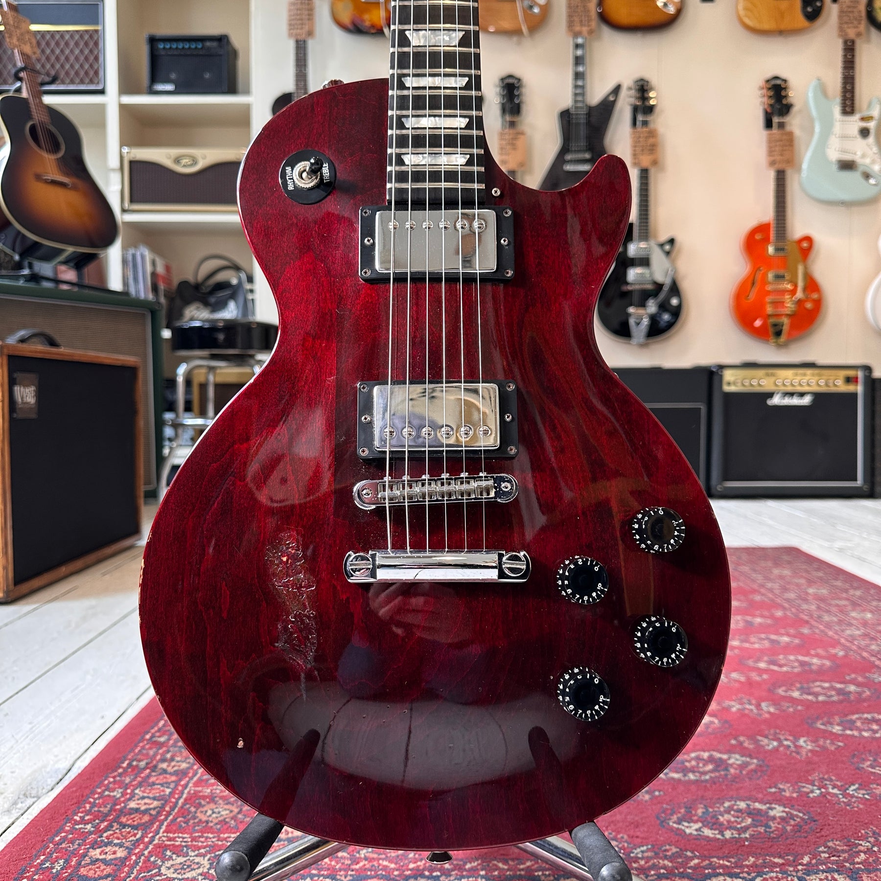 1991 Gibson Les Paul Studio - Wine Red with Ebony Fingerboard - Preowned