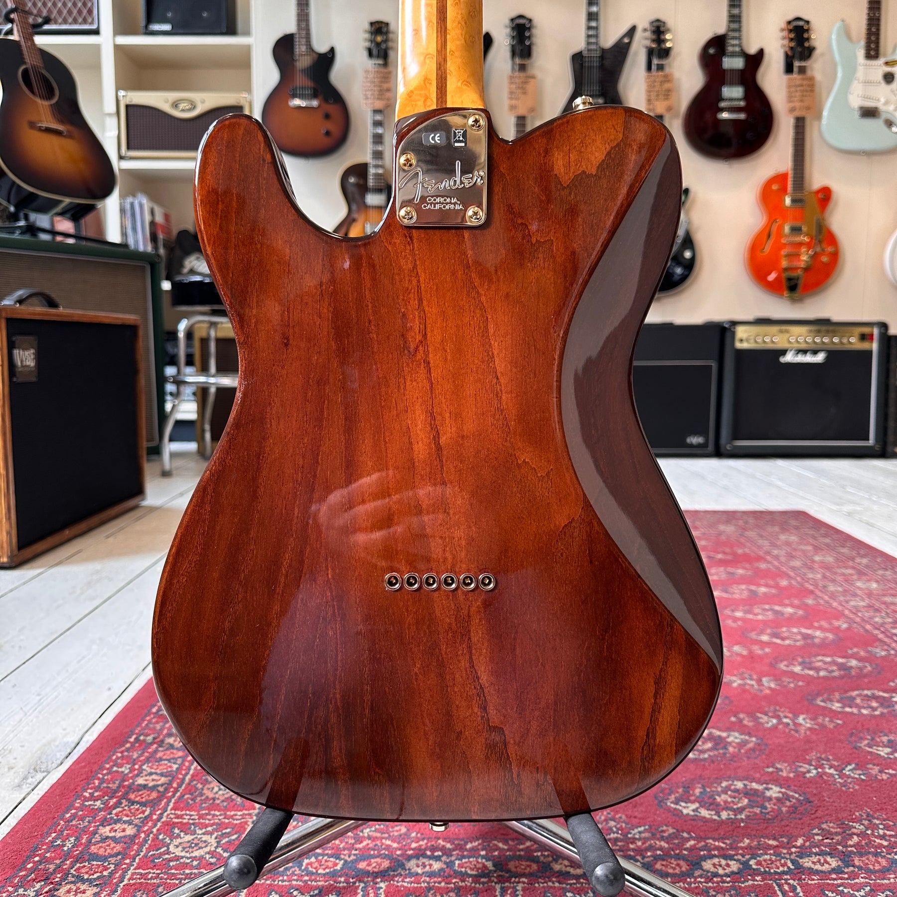 2012 Fender American Select Telecaster Violin Burst with Hard Case & Candy - Preowned