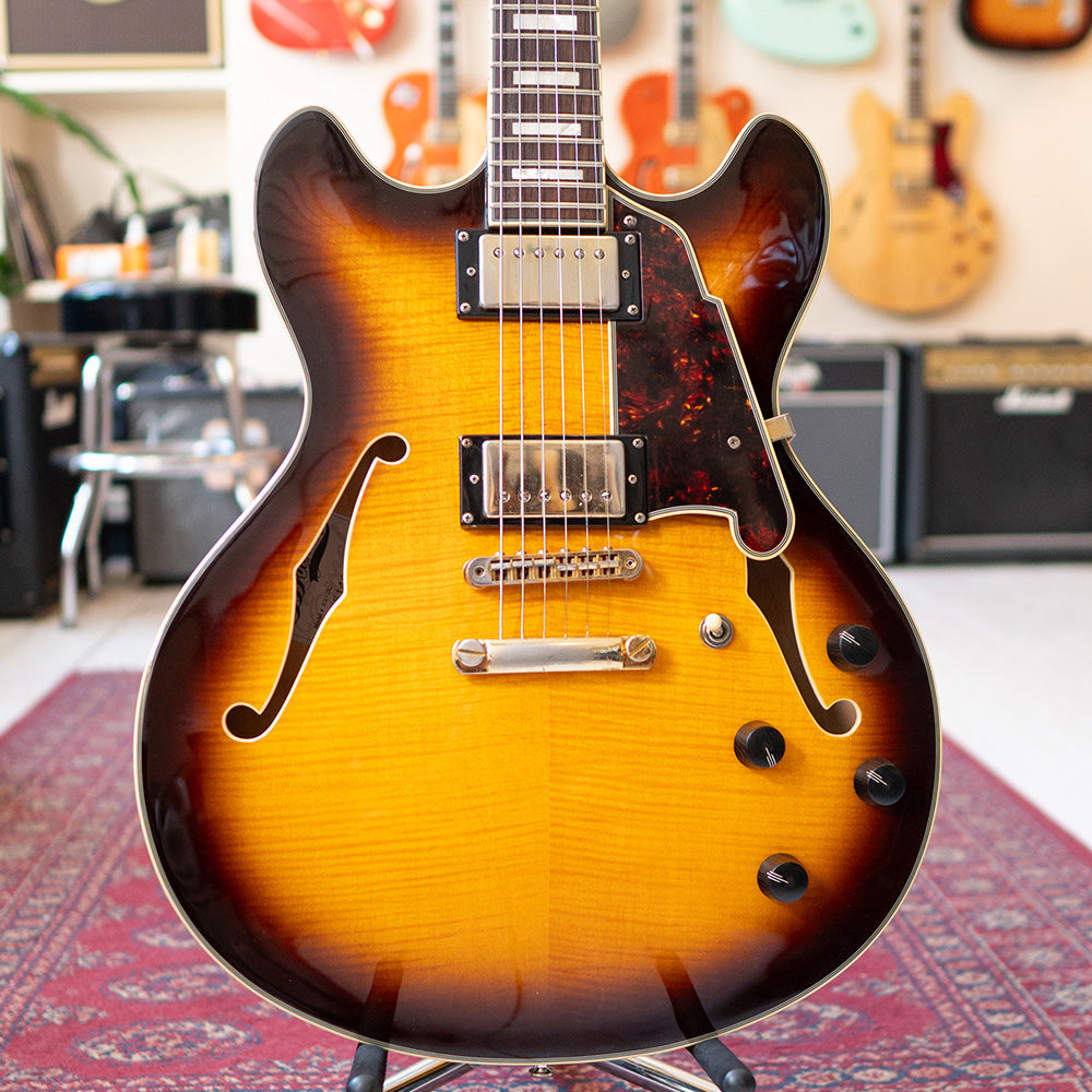 D'Angelico Excel DC - Vintage Sunburst with Hard Case - Preowned