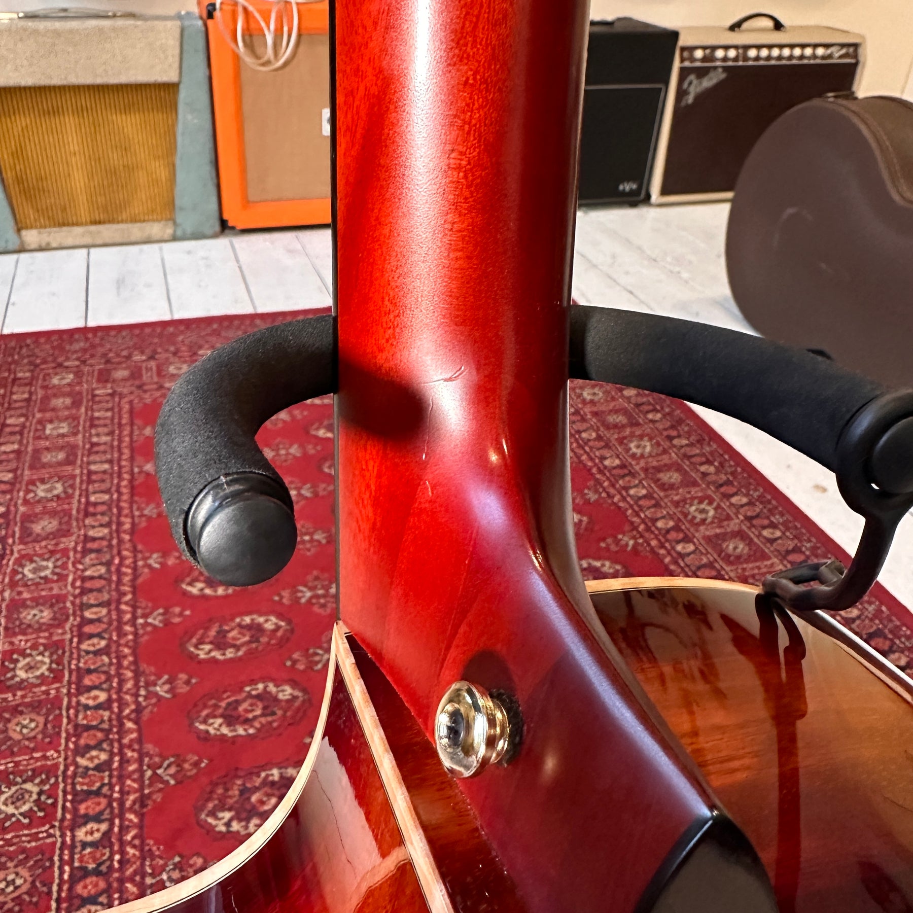 Faith Blood Moon Neptune Cutaway Electro Acoustic Guitar & Hard Case - Preowned