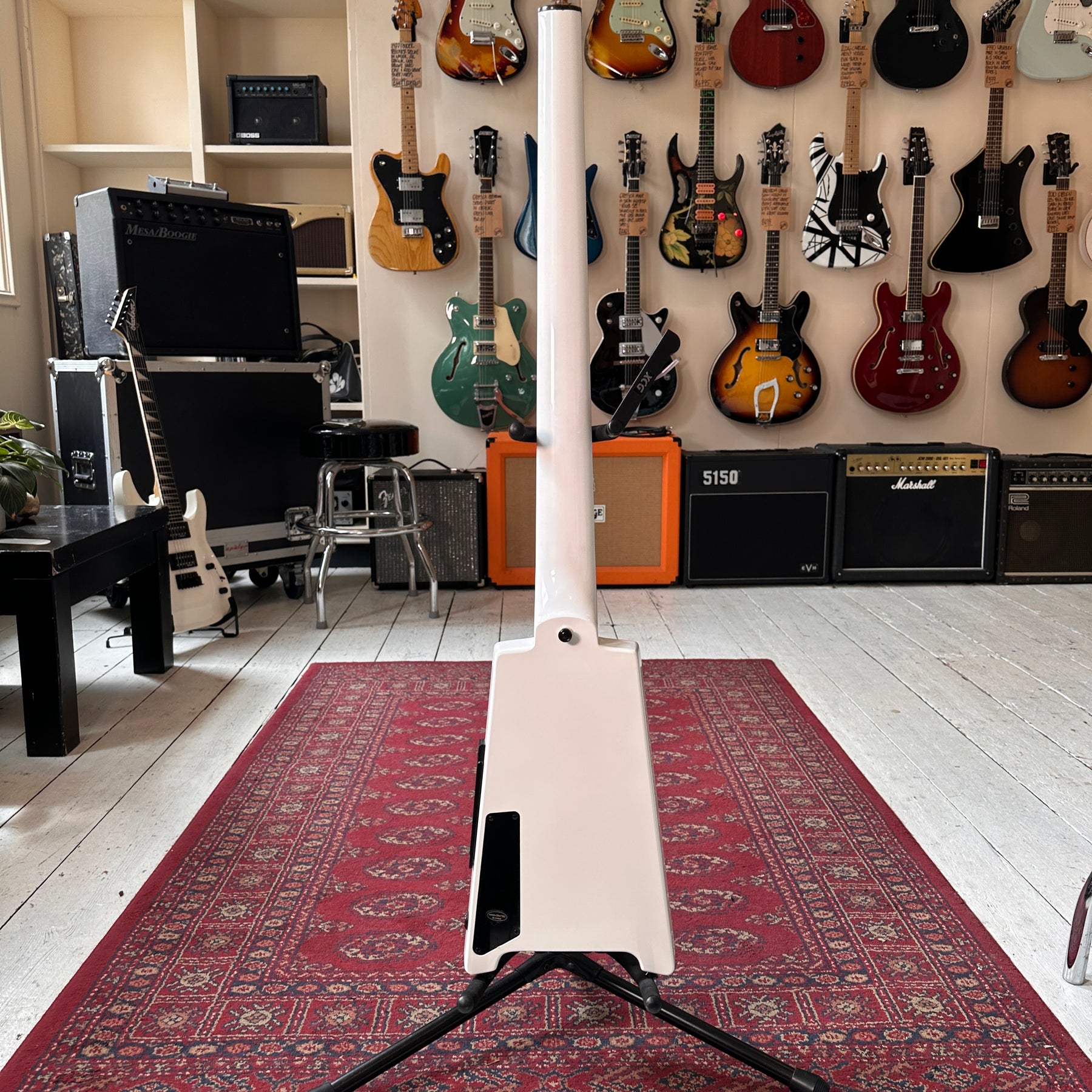 Steinberger Spirit Collection XT-25 5 String Headless Bass - Arctic White - Preowned