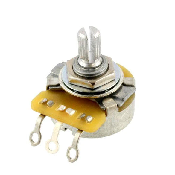 All Parts CTS 250K Vintage Style Split Shaft Potentiometer Short Shaft (EP-4385-000)