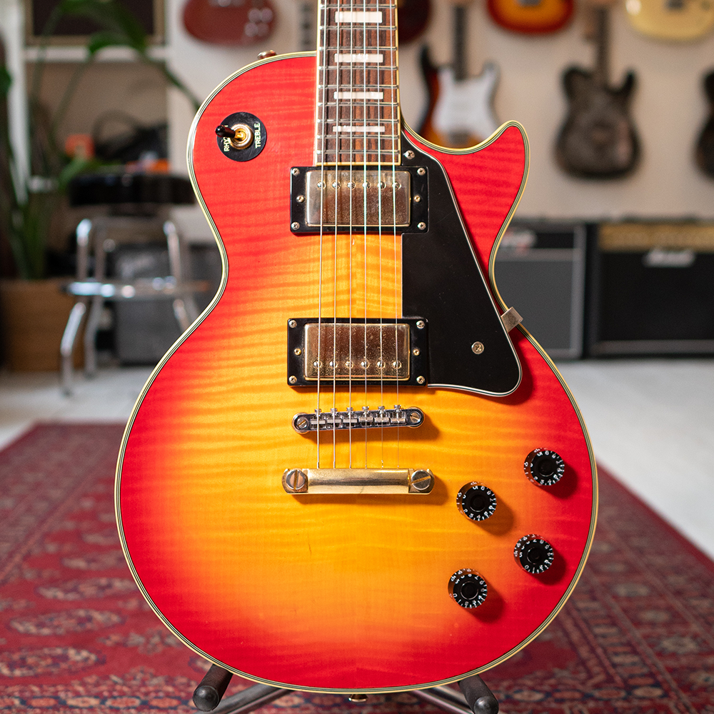 2005 Epiphone Les Paul Custom - Cherry Sunburst - Preowned
