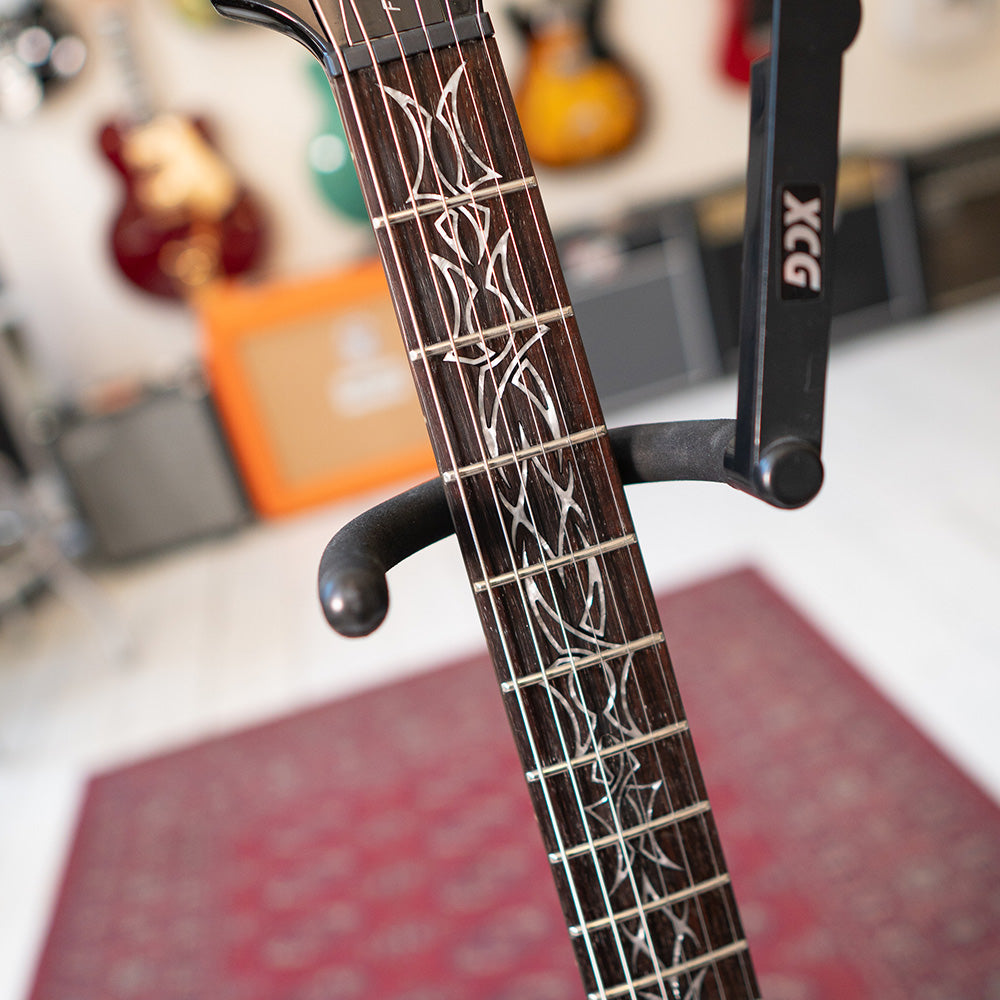 ESP LTD F-400FM - Black Flame - Preowned