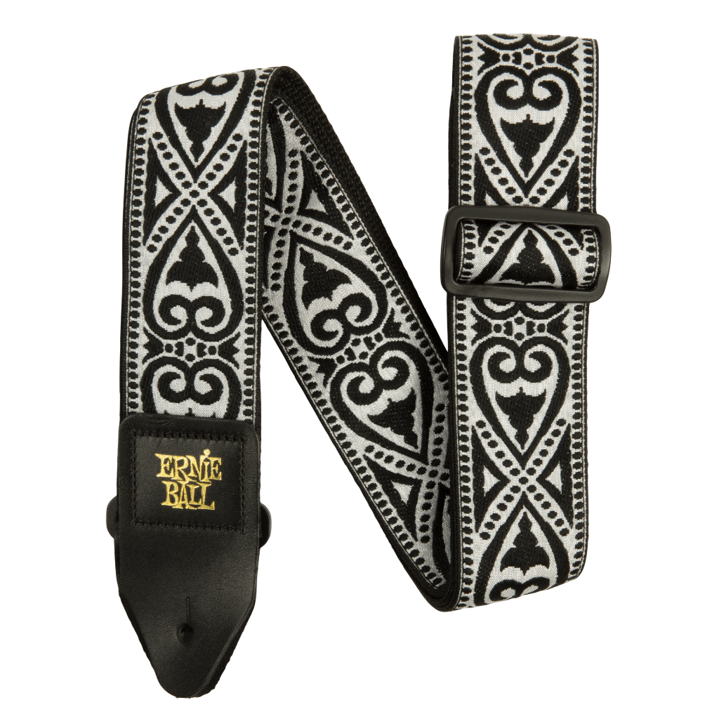 Ernie Ball Black Heart Jacquard Strap