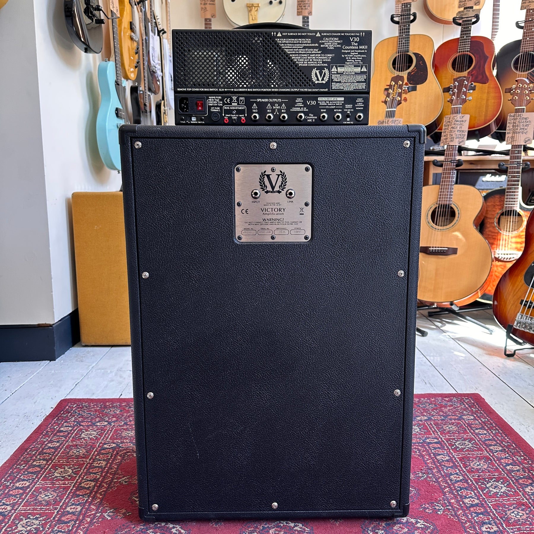 Victory V30 The Countess MKII Head + V212VV Cabinet - Preowned