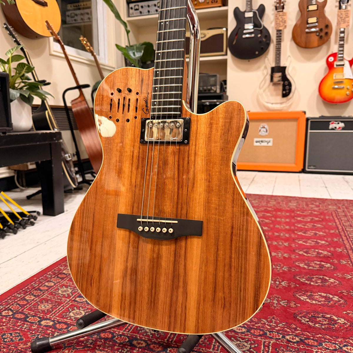 Godin A6 Ultra Electric Guitar - Koa - Preowned