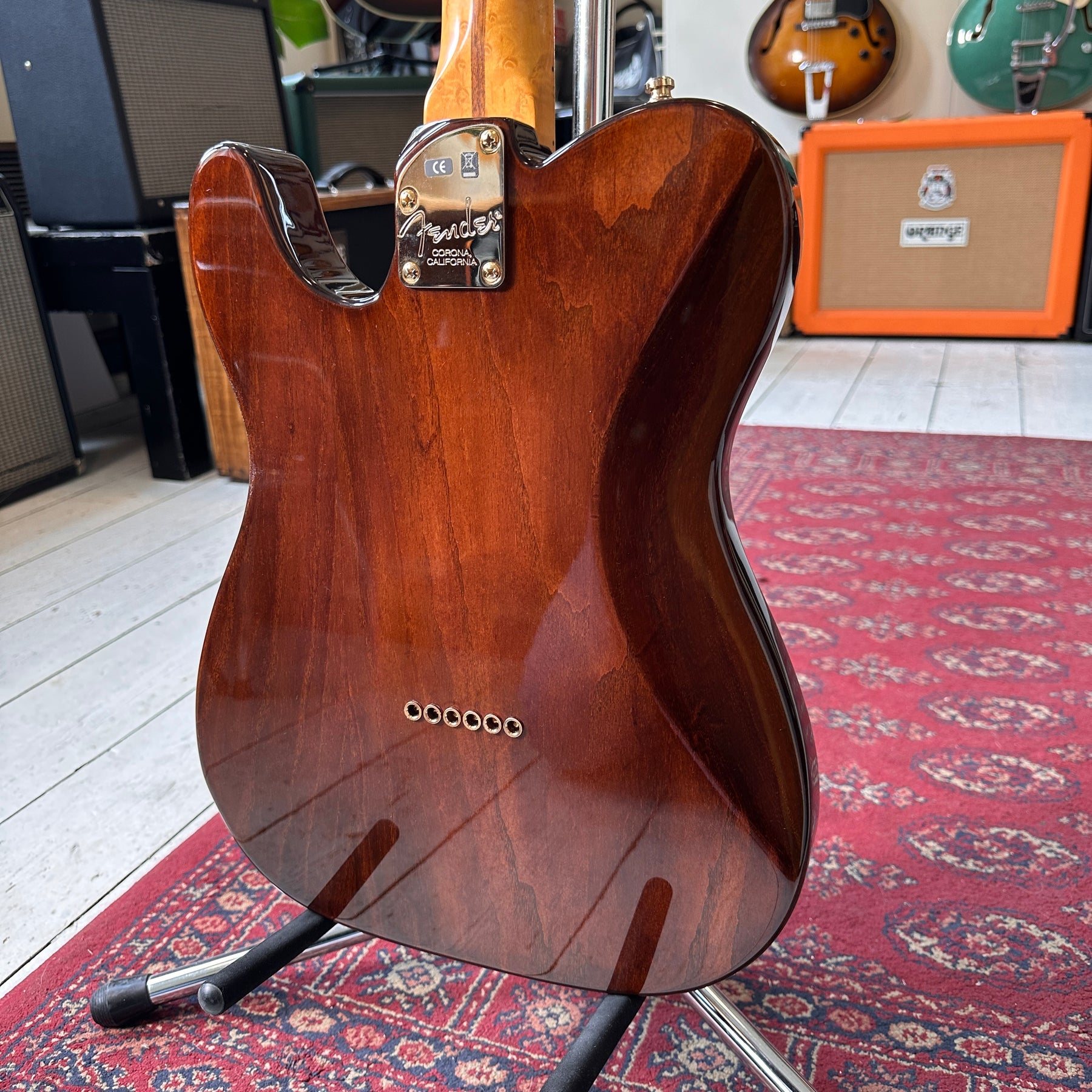 2012 Fender American Select Telecaster Violin Burst with Hard Case & Candy - Preowned