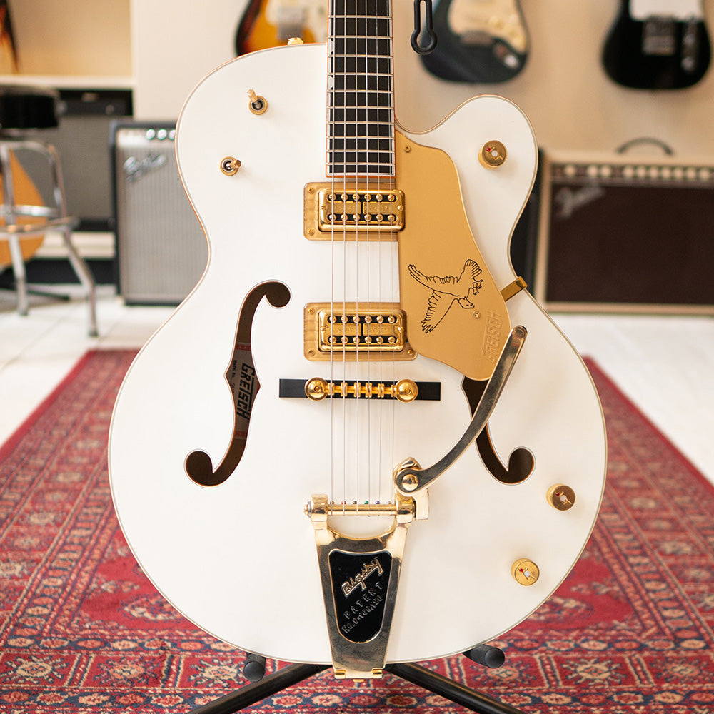 2007 Gretsch G6136T-59 White Falcon Hollow Body with Bigsby - Vintage White - Preowned
