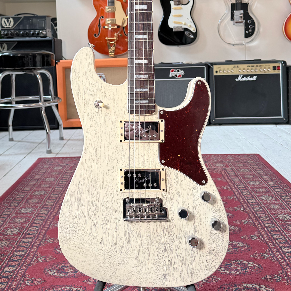 2019 Fender Parallel Universe Uptown Stratocaster - Static White - OHSC - Preowned