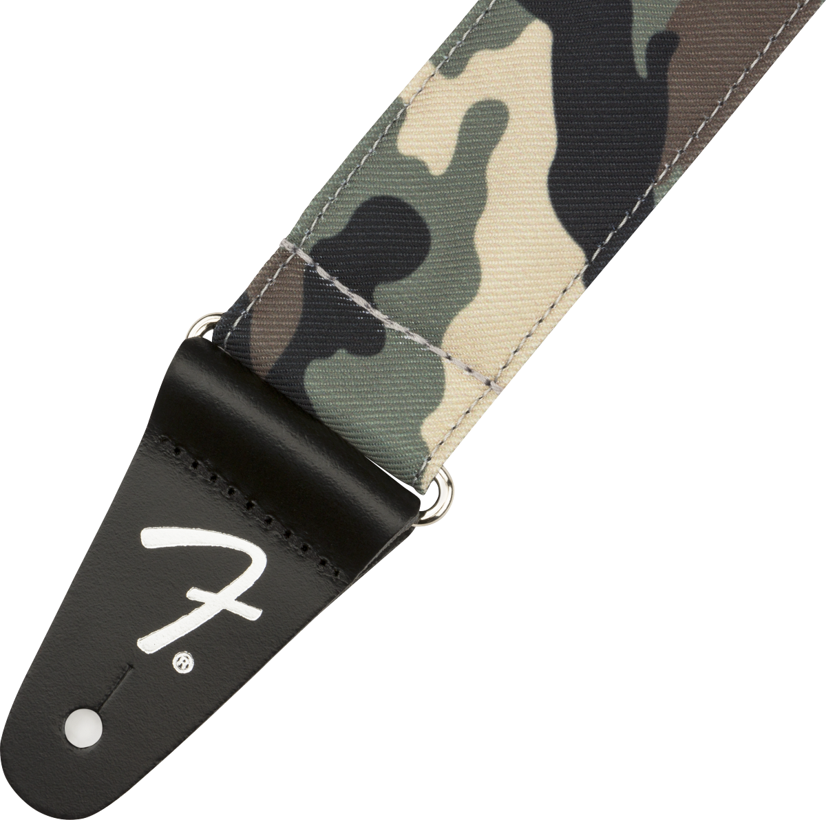 Fender Camo Strap, Woodland, 2"