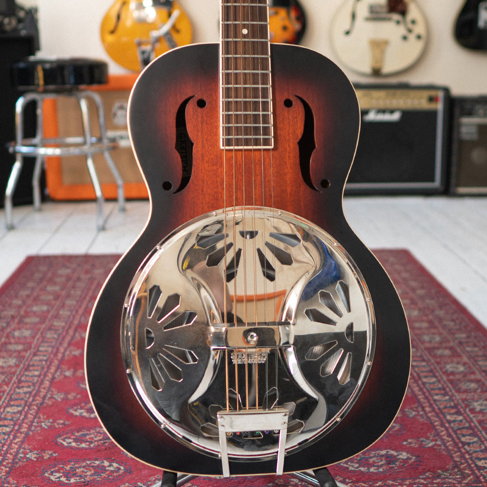 Gretsch G9220 Bobtail Round-Neck Resonator Guitar - 2-Color Sunburst - Preowned