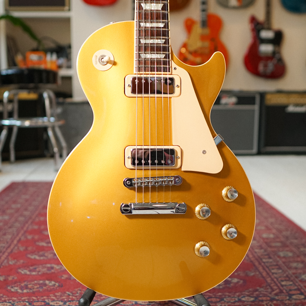 2001 Gibson Les Paul Deluxe Gold Top - OHSC - Preowned